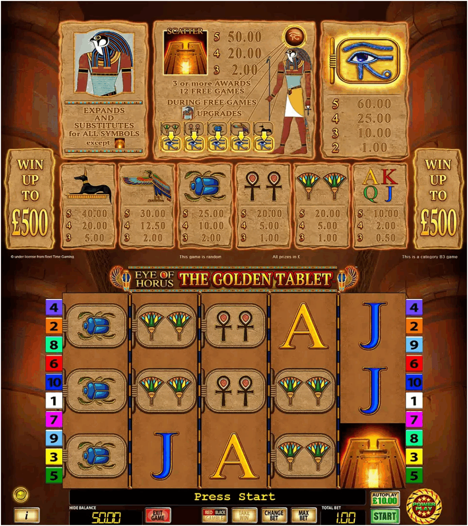 Eye of Horus Power Spins App