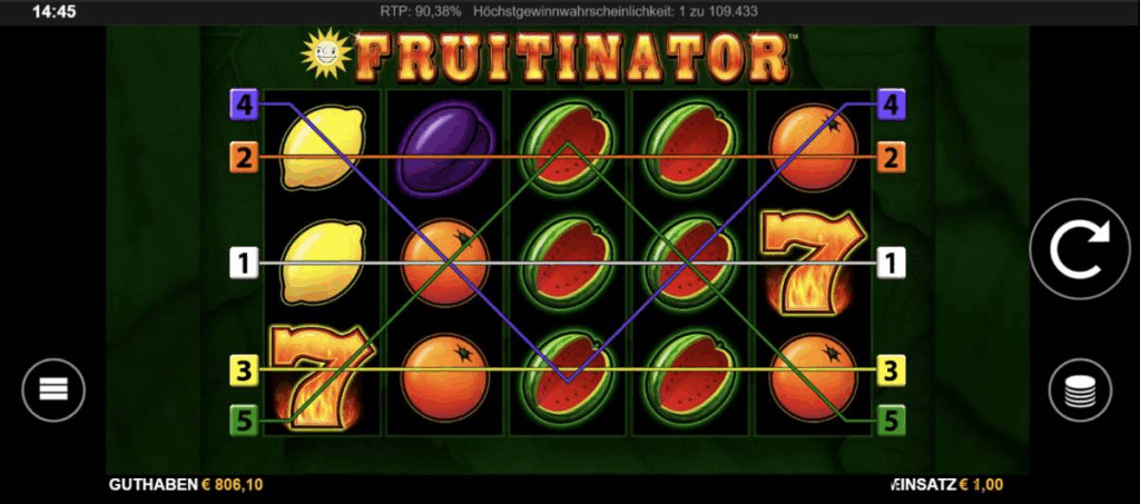 Fruitinator Power Spins App