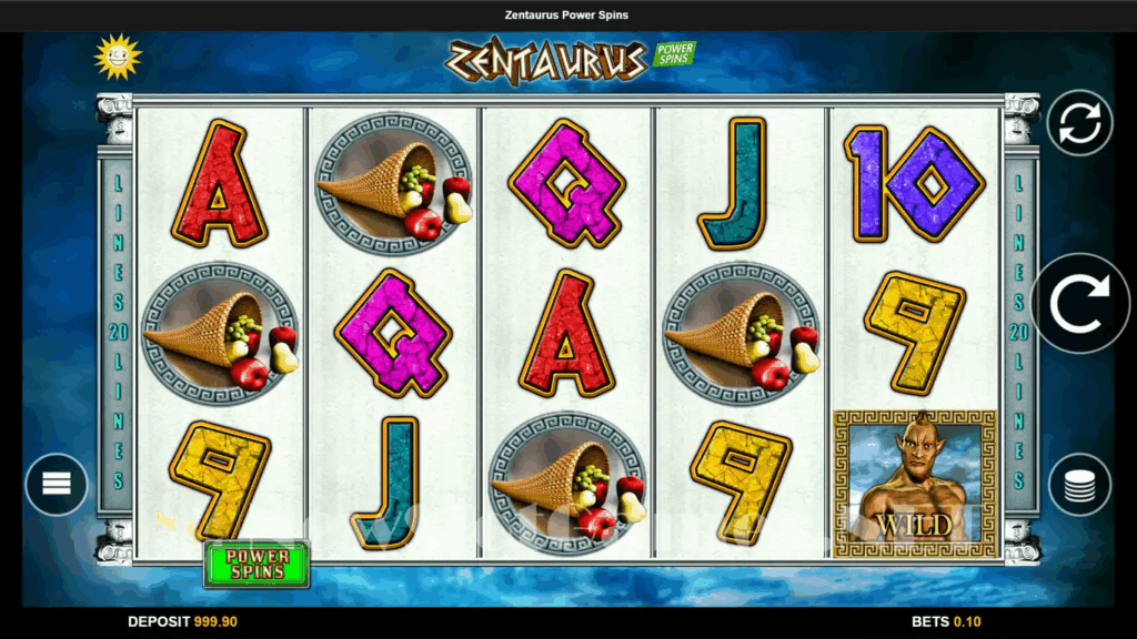 Zentaurus Power Spins Demo